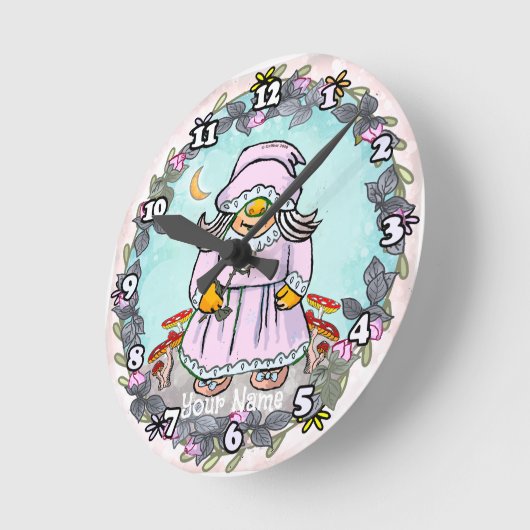 Mama Runde Wanduhr (Winkel)