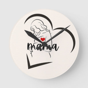 MAMA RUNDE WANDUHR