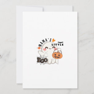 Mama’s Boo – Süßer Kawaii-Halloween-Boo 2025 Graph Feiertagskarte