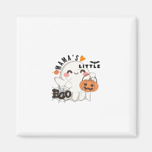 Mama’s Boo – Süßer Kawaii-Halloween-Boo 2025 Graph Magnet