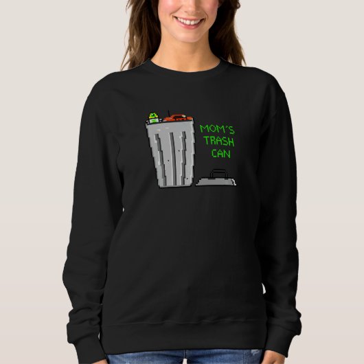 Mama S Mülleimer Sweatshirt (Vorderseite)