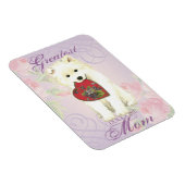 Mama "Samoyed Heart" Magnet (Rechte Seite)