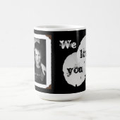 Mama Sand Dollars Tasse in Schwarzweiß-Liebe (Mittel)