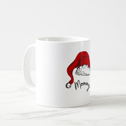 Mama Santa Kaffeetasse (Vorderseite Links)