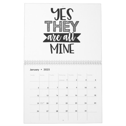 Mama Sarcasm Kalender (Jan 2025)