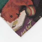 Mama, säuberte ich meinen Raum! Fleecedecke (Ecke)