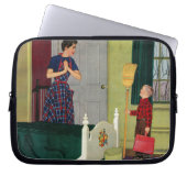 Mama, säuberte ich meinen Raum! Laptopschutzhülle (Vorderseite)