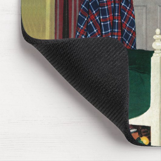 Mama, säuberte ich meinen Raum! Mousepad (Ecke)