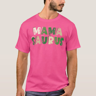 Mama Saurus Matching Family Geburtstag Dinosaurier T-Shirt