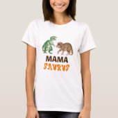 Mama Saurus T Shirt (Vorderseite)