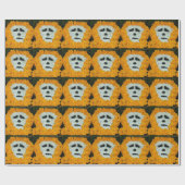 Mama-Schädel Geschenkpapier (Flach)