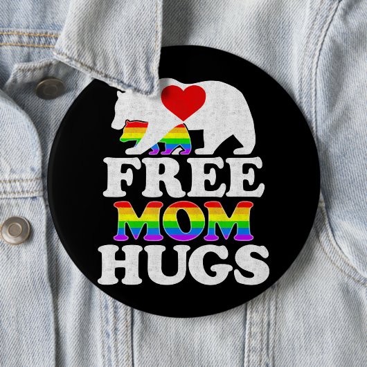 Mama schadet Frauen am Lugt Pride Mama Bear Button (Beispiel)