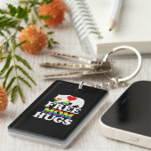 Mama schadet Frauen am Lugt Pride Mama Bear Schlüsselanhänger (Vorderseite rechts)