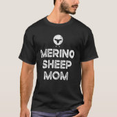 Mama Schafe Bauer Mutter - Züchter Merino Schafe T-Shirt (Vorderseite)