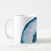 *~* MAMA SCHAUKELT Steinblauen Steinachat Kaffeetasse (Links)