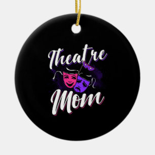 Mama Schauspielerin Schauspiel Schauspielerin Bühn Keramik Ornament