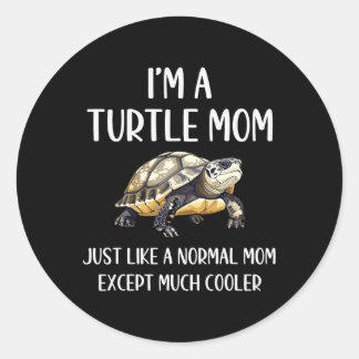 Mama Schildkröten Definition Funny Turtle Animes L Runder Aufkleber