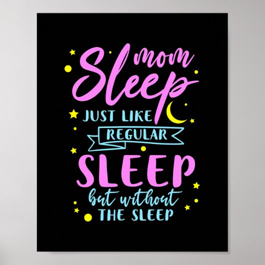 Mama schläft wie ein normaler Schlaf ohne die Poster (Vorne)