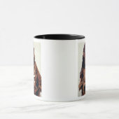 Mama schmückte mit Knochenschmuck, c.200 BC Tasse (Zentrum)
