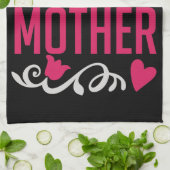 Mama - Schöne Mutter Geschirrtuch (Gefaltet)