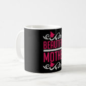 Mama - Schöne Mutter Kaffeetasse (Vorderseite Links)