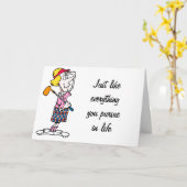 "MAMA" SCHREIBT EINEN EINZELNEN IN GOLF UND IST EI KARTE (Gelbe Blume)