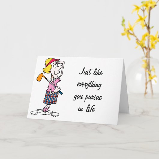 "MAMA" SCHREIBT EINEN EINZELNEN IN GOLF UND IST EI KARTE (Gelbe Blume)