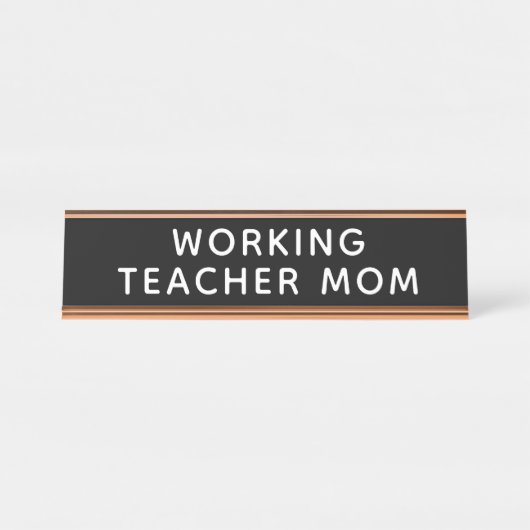 Mama Schreibtischnamensplakette (Vorderseite )