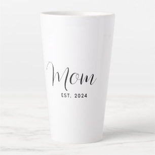 Mama Schrift Elegant Muttertag Gegründet Milchtasse