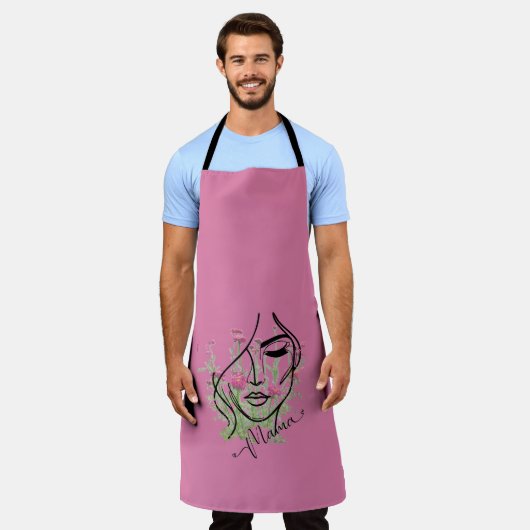 Mama Schürze (Getragen)