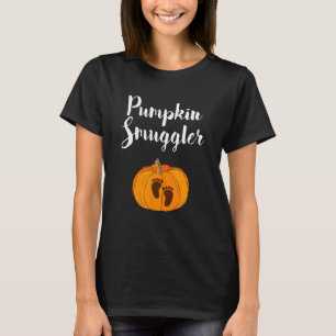 Mama Schwangere Mama Pumpkin Schmuggler Muttertag T-Shirt