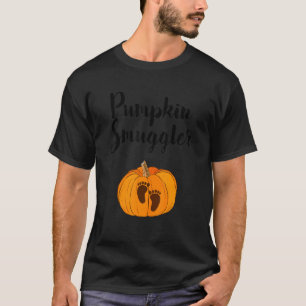 Mama Schwangere Mama Pumpkin Schmuggler Muttertag T-Shirt