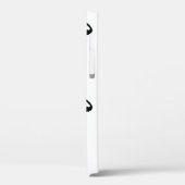 Mama Schwarz/Weiß Minimalistisch Case-Mate iPhone Hülle (Rückseite / Links)