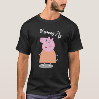 Mama-Schwein Funny Schweinefleisch-Hemd T-Shirt