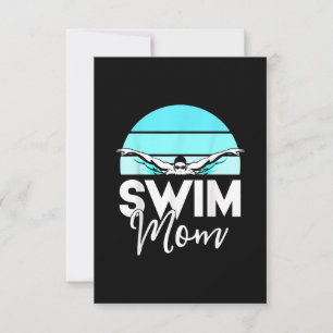 Mama Schwimmer Schwimmen Meet Schwimmer Einladung