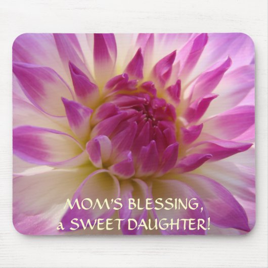 MAMA SEGINNEN EIN SCHNELLER DAGUTER! Mouse Pad Dah Mousepad (Vorne)