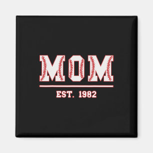Mama seit 1982 Lustiges Sportjahr gegründet Mutter Magnet