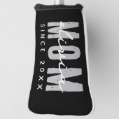 Mama seit 20XX Moderne, einfache Preppy Golf Headcover (Rotieren 90)