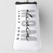 Mama seit 20XX Moderne, einfache Preppy Golf Headcover (Rotieren 90)