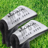Mama seit 20XX Moderne, einfache Preppy Golf Headcover