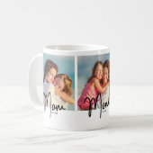 Mama Seit 3 Foto-Geschenk  Kaffeetasse (Vorderseite Links)