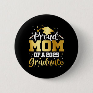 Mama Senior 2025 Proud-Mama eines Cl von 2025 Grad Button