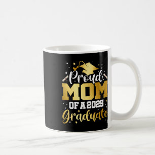 Mama Senior 2025 Proud-Mama eines Cl von 2025 Grad Kaffeetasse