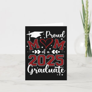Mama Senior 2025 Proud-Mama eines Cl von 2025 Grad Karte