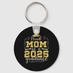 Mama Senior 2025 Proud-Mama eines Cl von 2025 Grad Schlüsselanhänger