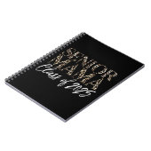 Mama Senior 2025 stolz Mama einer Klasse von 2025 Notizblock (Linke Seite)