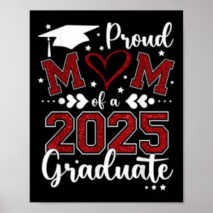 Mama Senior 2025 Stolz Mama eines Cl von 2025 Abso Poster