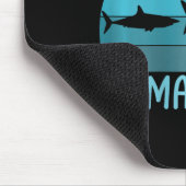 Mama Shark Mama vom 2 Muttertag Mousepad (Ecke)