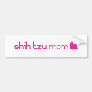 Mama Shih Tzu Autoaufkleber