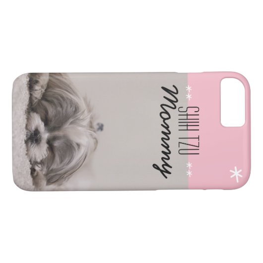 Mama Shih Tzu iPhone Fall Case-Mate iPhone Hülle (Rückseite (Horizontal))